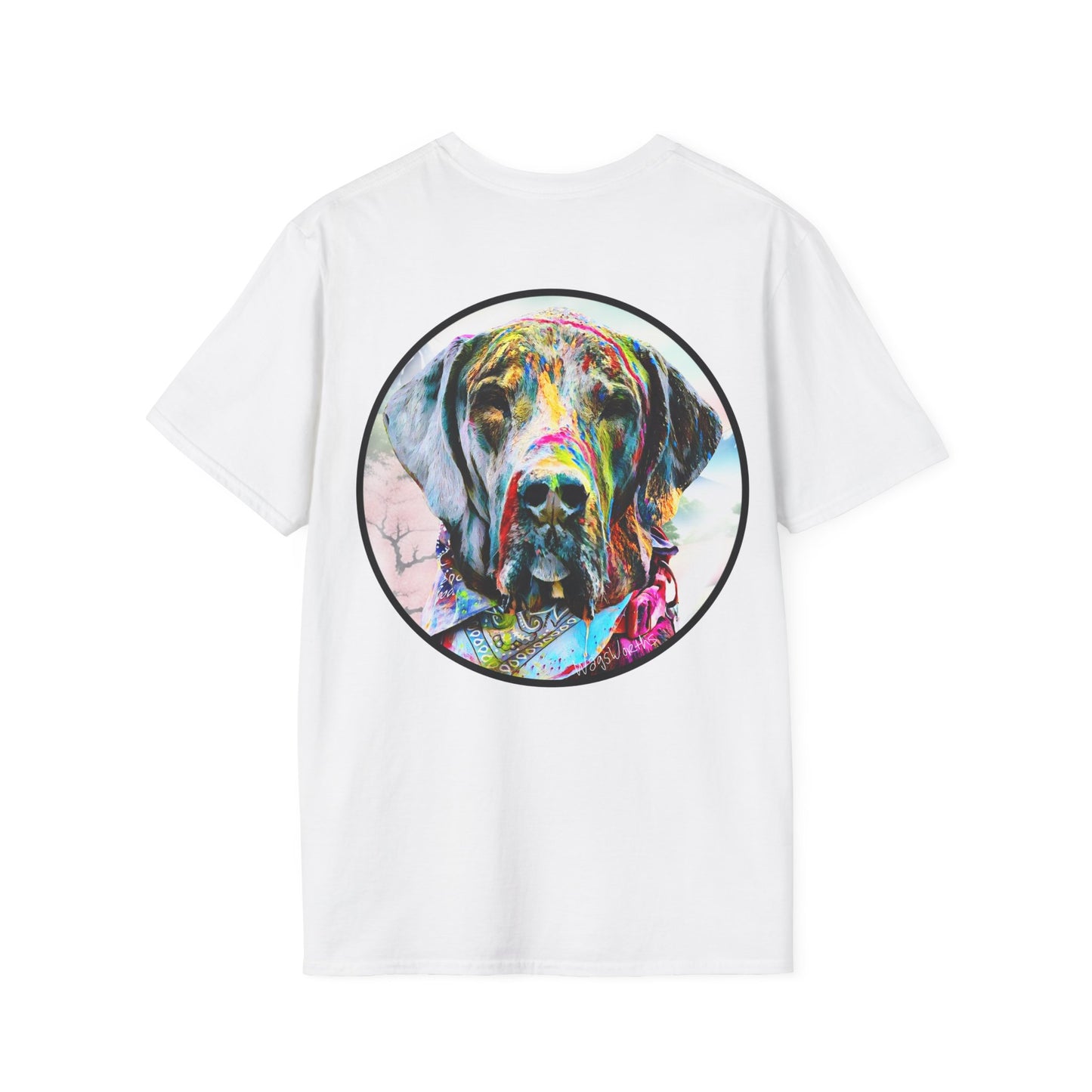 Leo in Oil Graphic Tee